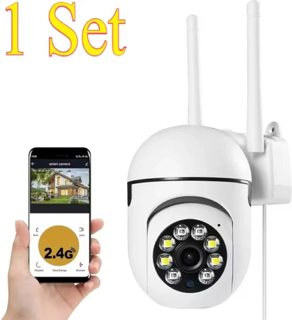 Caméra PTZ wifi motorisée avec zoom 4x et audio bidirectionnel
