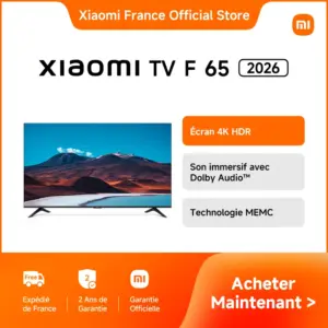 Téléviseur Xiaomi TV F 65 4K HDR avec Dolby Audio et DTS:X