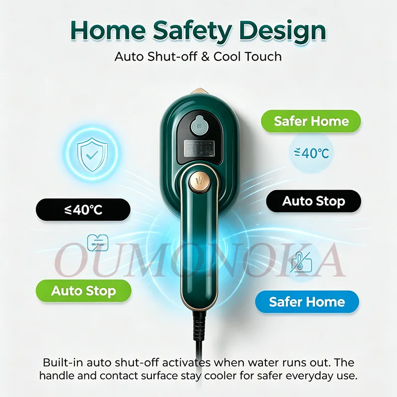 Mini défroisseur vertical portable pour la maison et le voyage – Image 4