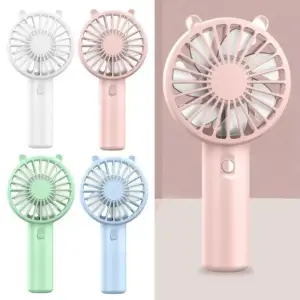 Mini ventilateur à main rechargeable USB, compact et silencieux