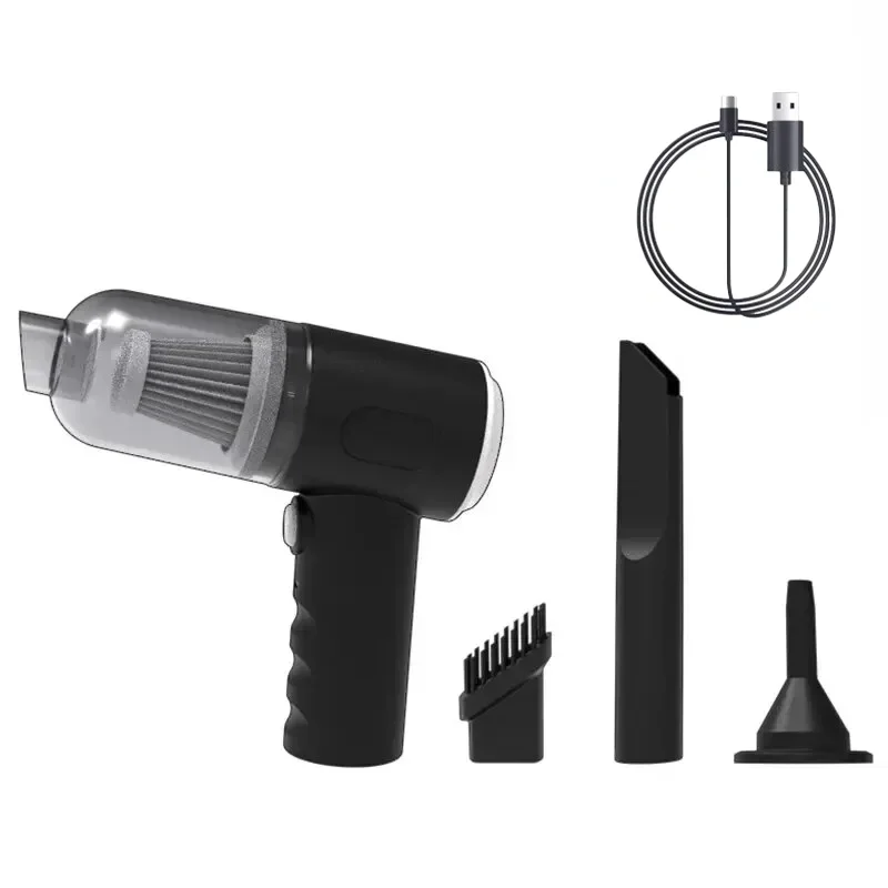 Aspirateur voiture 9000 Pa sans fil et rechargeable par USB – Image 2