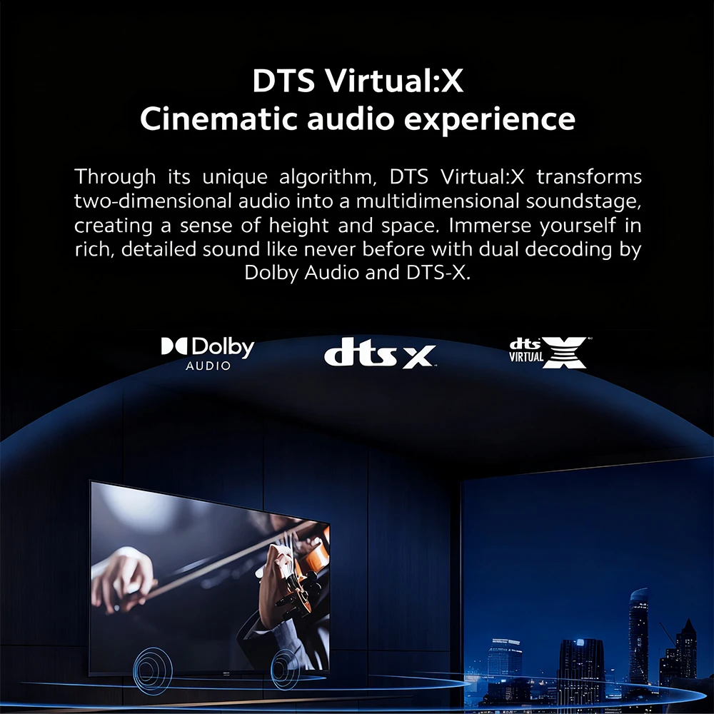 Téléviseur Xiaomi TV A 32 Google TV avec Dolby Audio et DTS:X – Image 6