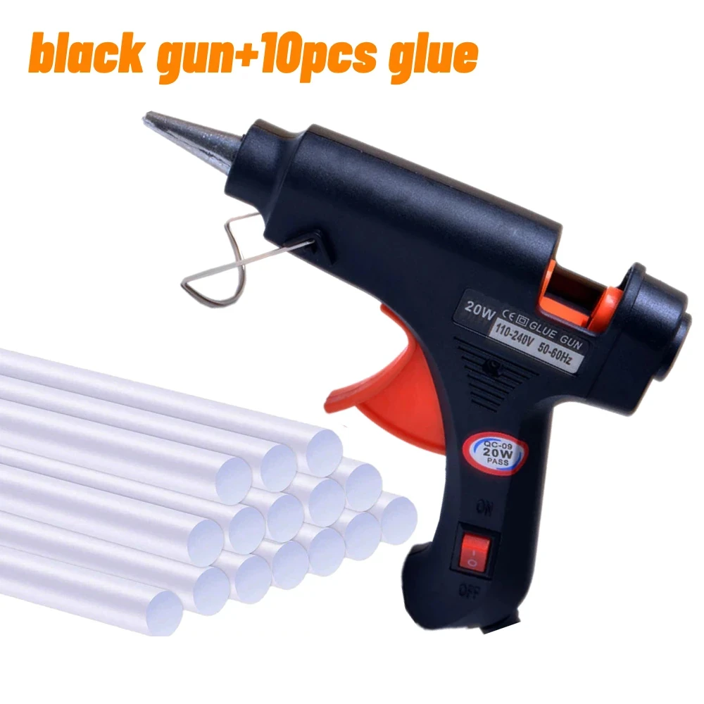 Pistolet à colle 20 W pour bâtonnets de 7 mm avec prise EU – Image 11