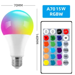 ampoule 16 couleurs télécommandée