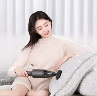 Aspirateur à main USB sans fil et compact pour la poussière sèche
