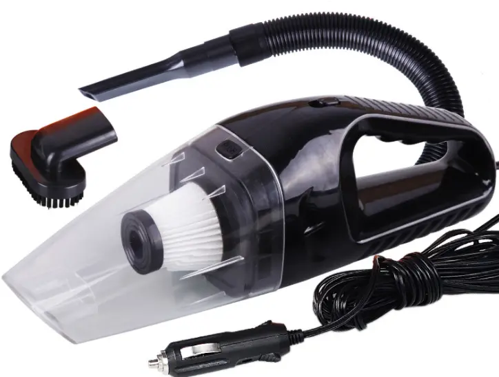 Aspirateur voiture 120 W sur prise 12 V, léger et pratique