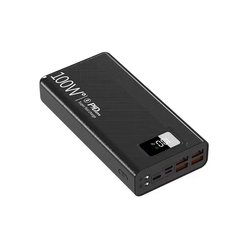 Batterie grande capacité 20 000 à 50 000 mAh, charge rapide en option