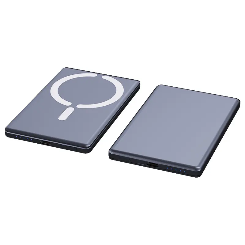 Batterie magnétique ultra fine en alliage, 9 mm, 5 000 ou 10 000 mAh