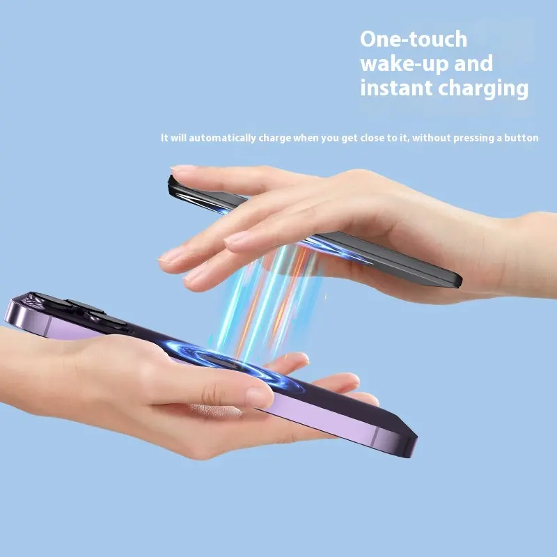Batterie magnétique ultra fine en alliage, 9 mm, 5 000 ou 10 000 mAh