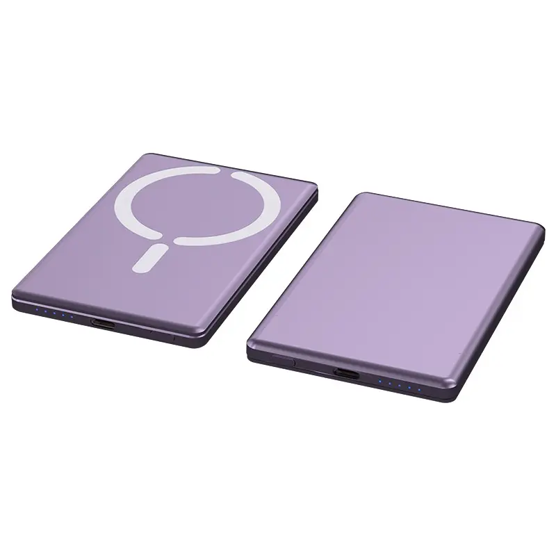 Batterie magnétique ultra fine en alliage, 9 mm, 5 000 ou 10 000 mAh