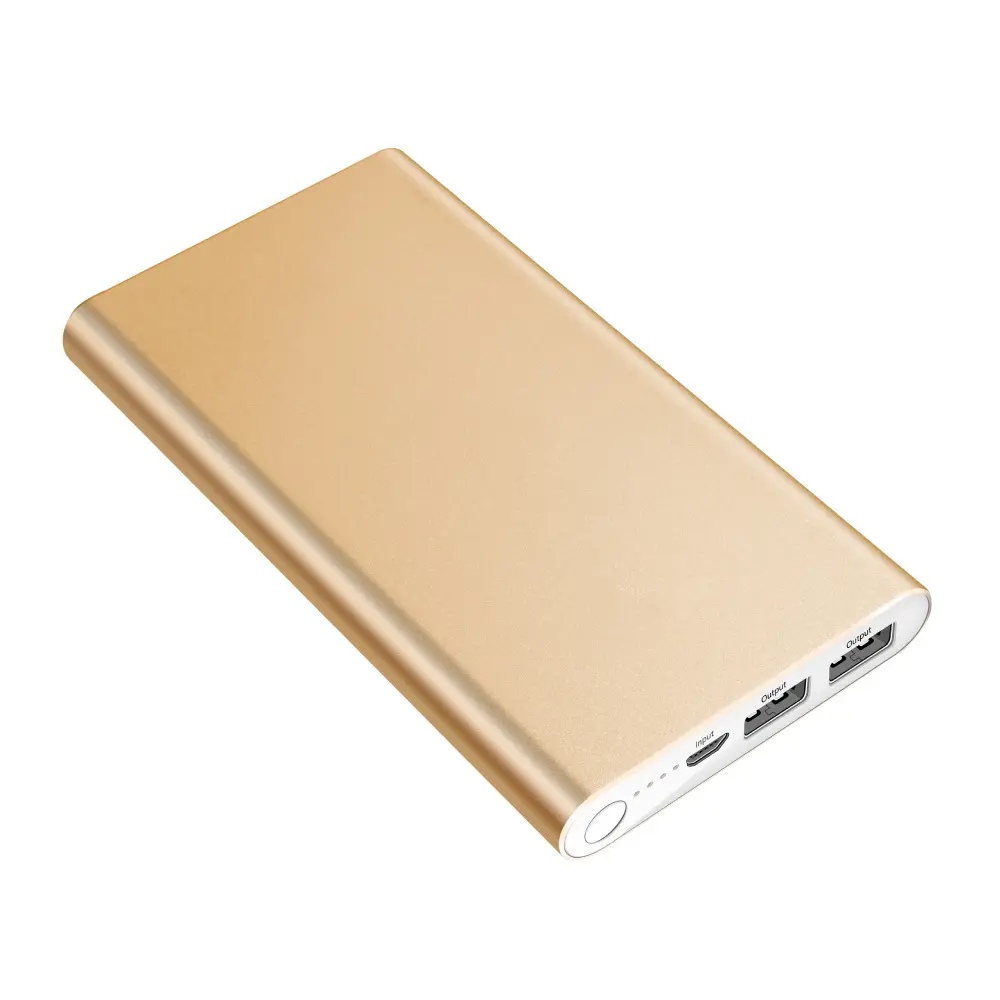 Batterie ultra fine aluminium de 12 000 mAh, 14 mm d’épaisseur
