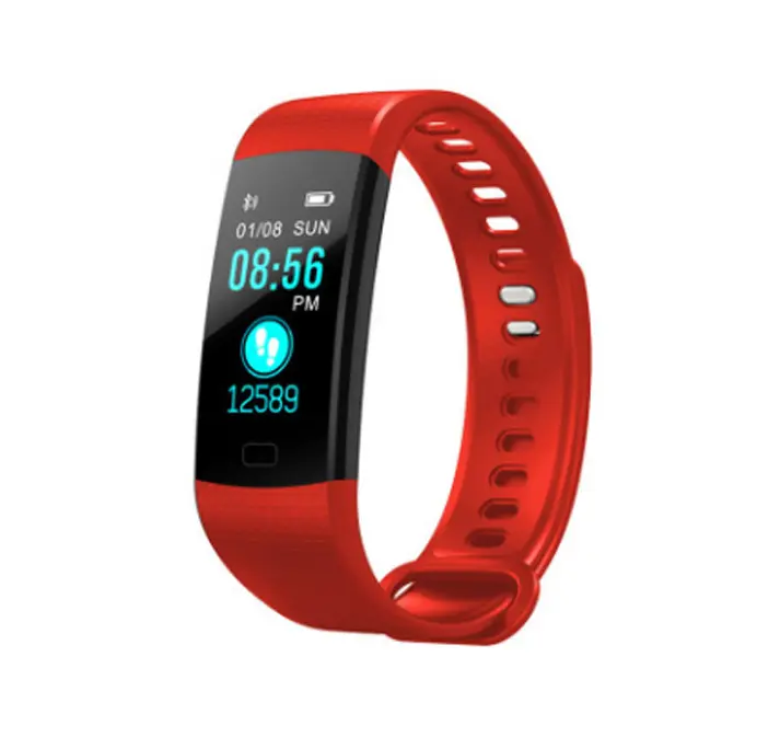 Bracelet connecté IP67 à écran couleur 0,96 pouce et Bluetooth 4.0