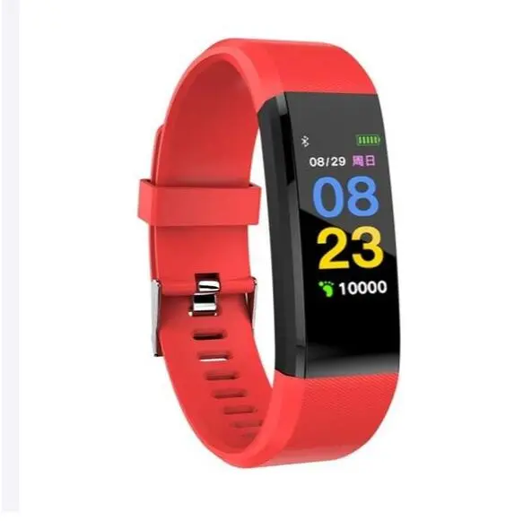 Bracelet connecté OLED IPX7 avec alerte anti-perte et suivi du sommeil