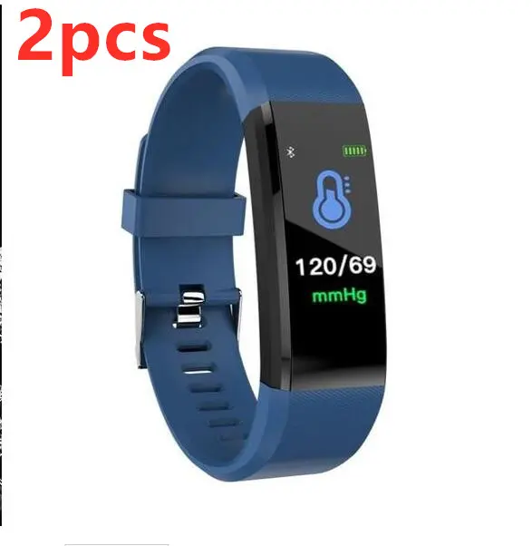 Bracelet connecté OLED IPX7 avec alerte anti-perte et suivi du sommeil