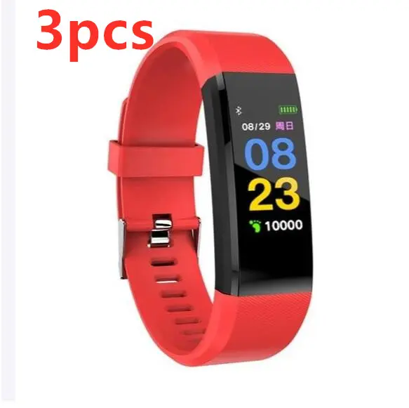 Bracelet connecté OLED IPX7 avec alerte anti-perte et suivi du sommeil