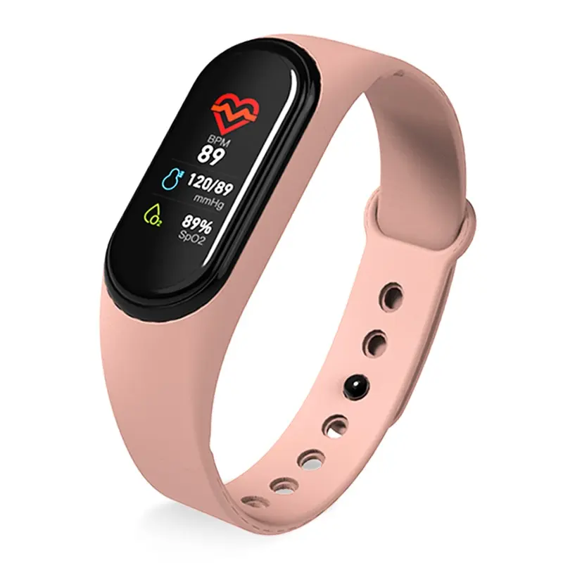 Bracelet fitness écran couleur avec podomètre et analyse du sommeil