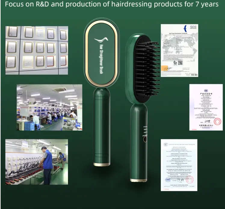 brosse lissante en céramique