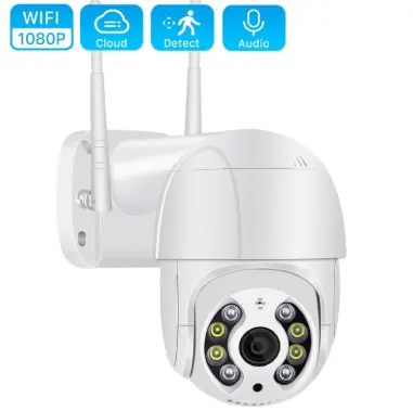 Caméra dôme extérieure IP66 wifi Full HD 1080p orientable