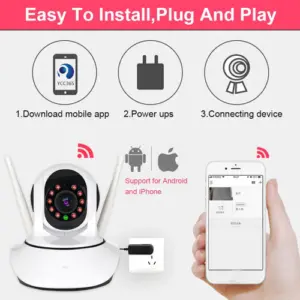 caméra dôme wifi intérieure