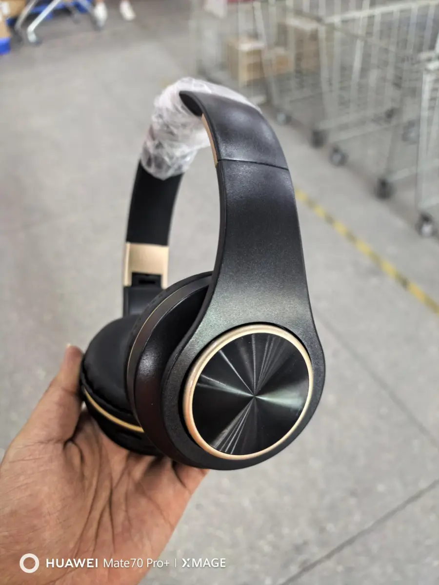 Casque Bluetooth gamer coloré sans fil avec micro et portée 15 m