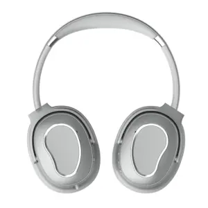 casque sans fil noir à arceau