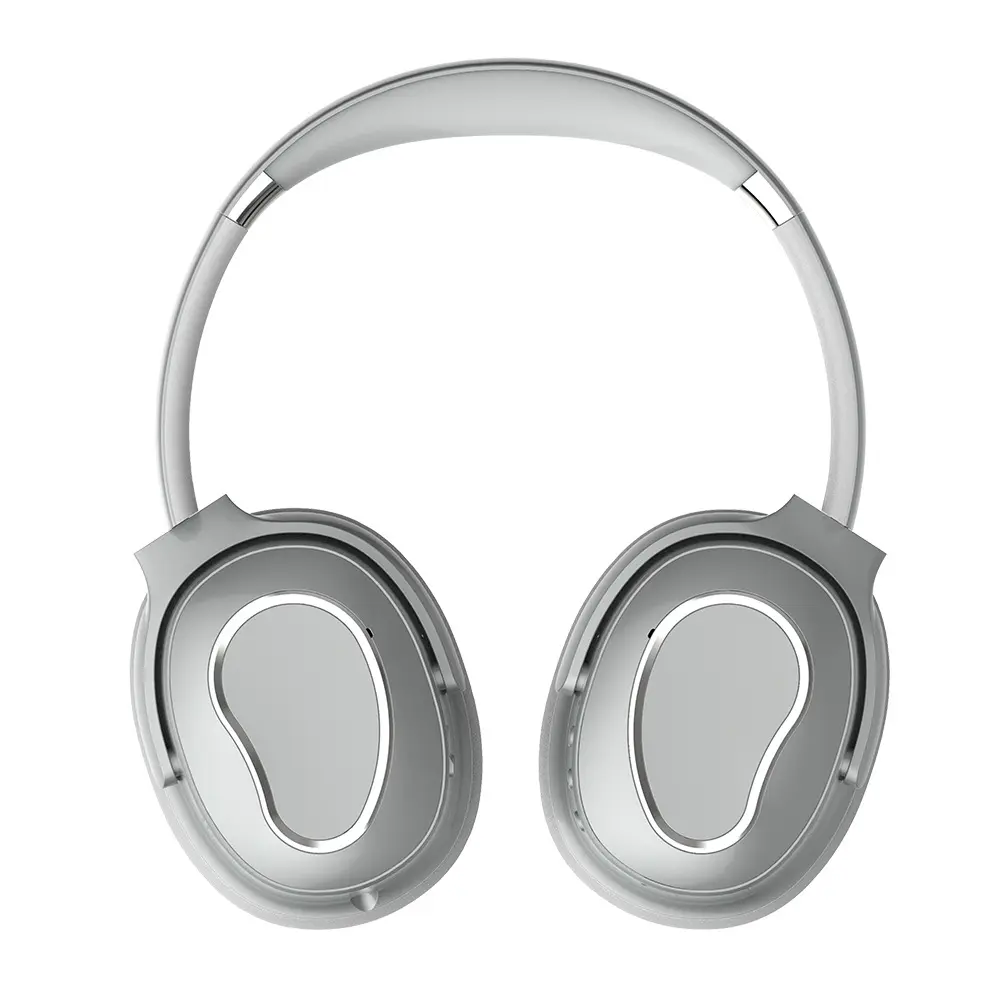 casque sans fil noir à arceau