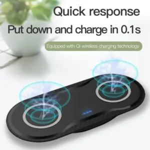 chargeur sans fil double