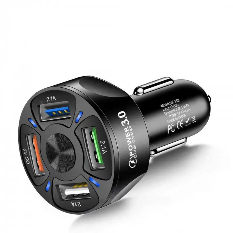 Chargeur voiture 45 W compact pour prise allume-cigare