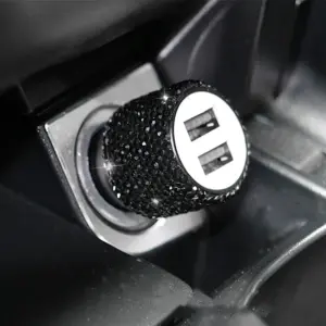 chargeur voiture style diamant