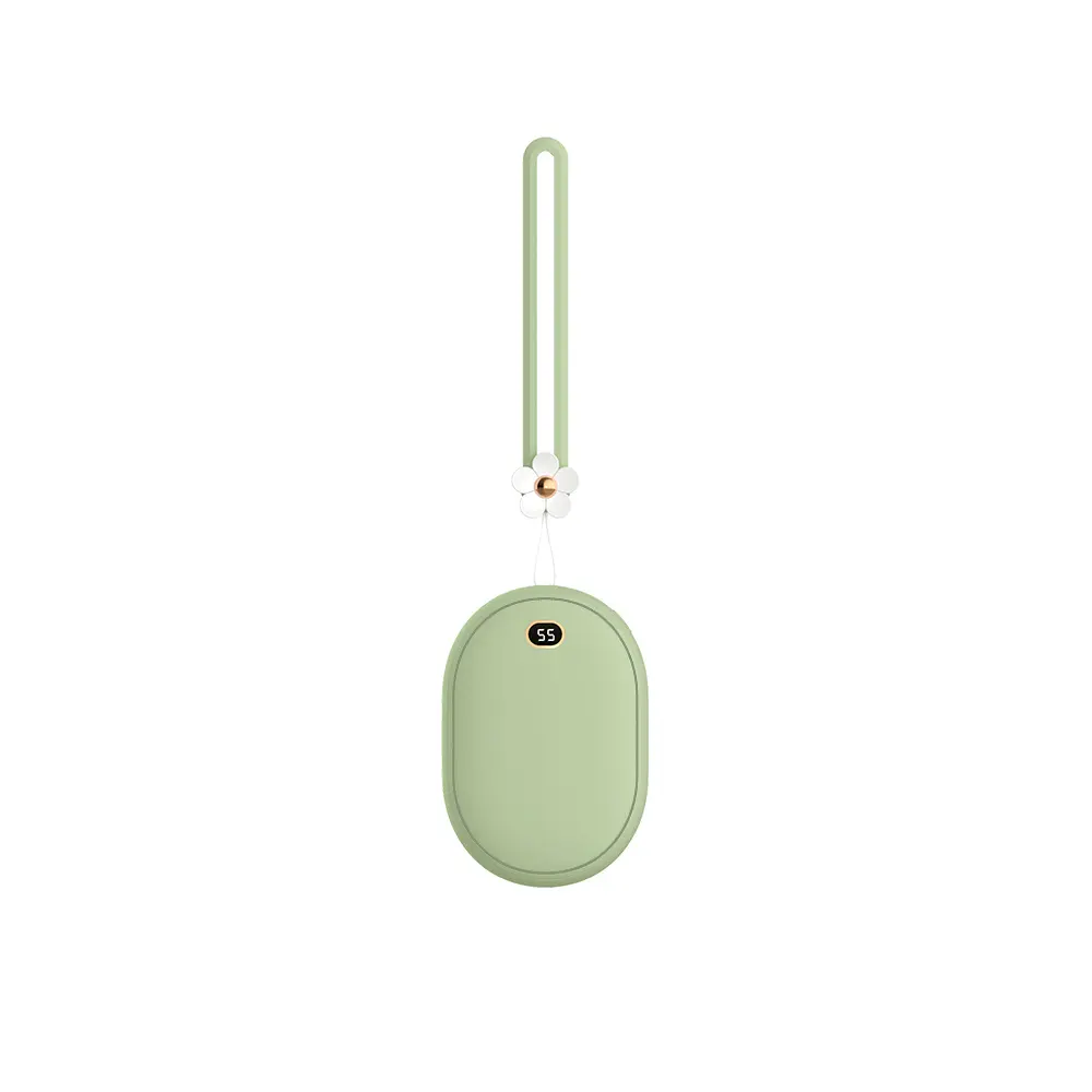 Chauffe-mains en aluminium et batterie externe de 10 000 mAh