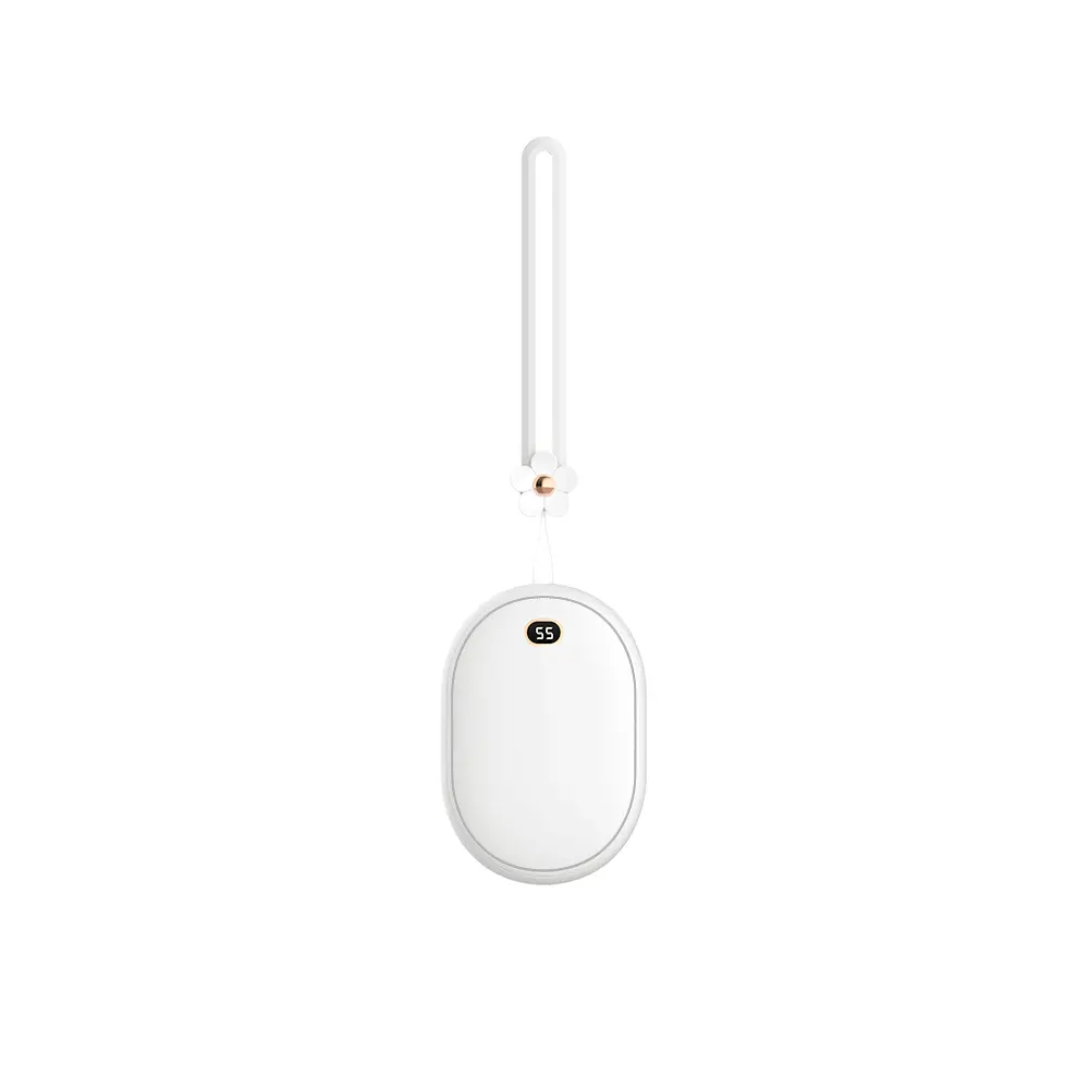 Chauffe-mains en aluminium et batterie externe de 10 000 mAh