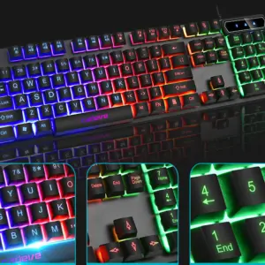 clavier à plaque lumineuse