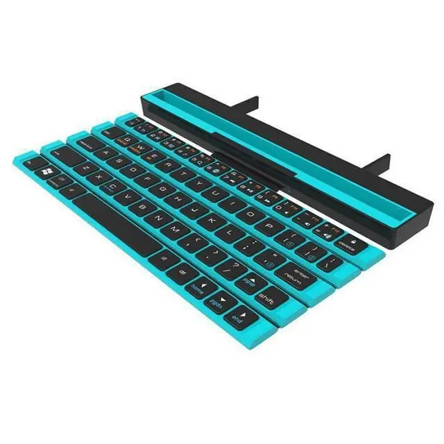 Clavier enroulable Bluetooth avec support pour tablette, 3 appareils