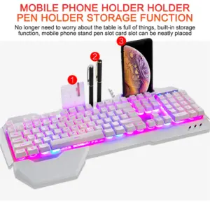clavier gamer support téléphone