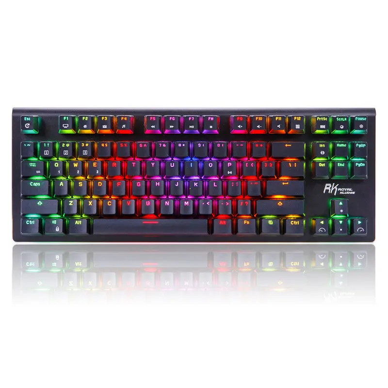 Clavier mécanique 87 touches Bluetooth et USB, switchs au choix