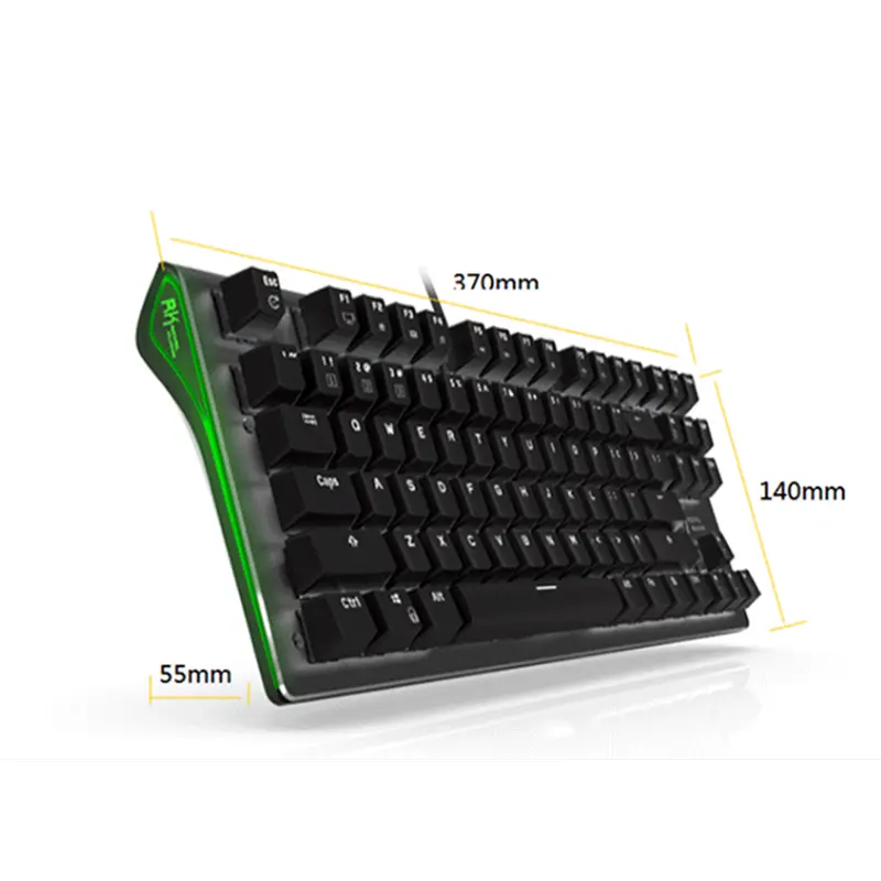 Clavier mécanique 87 touches Bluetooth et USB, switchs au choix
