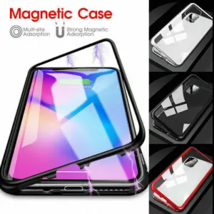 coque aimantée en métal