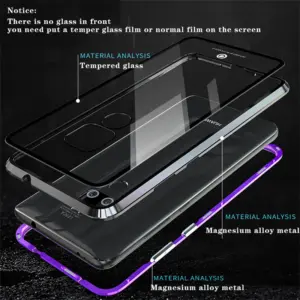 coque aimantée pour huawei