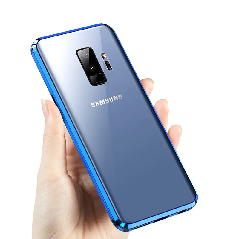 Coque anti-espion magnétique double verre pour Samsung Galaxy