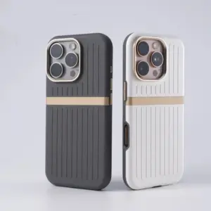 coque similicuir ondulée