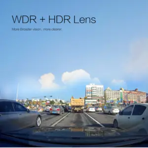 dashcam 1080p vision nocturne