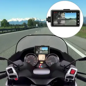 dashcam moto double objectif