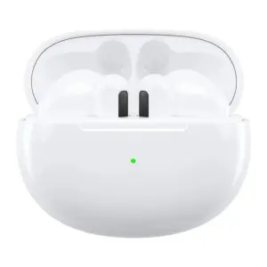 écouteurs blancs usb-c