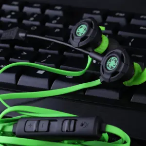 écouteurs intra gamer filaires