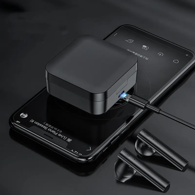 Écouteurs sport NFC Bluetooth 5.0 multipoint avec commande vocale
