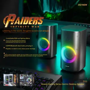 enceinte de bureau gamer