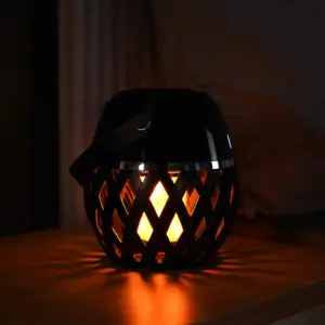 enceinte effet flamme