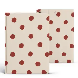 étui ipad à pois