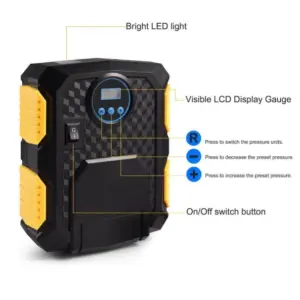 gonfleur pneu 12v numérique
