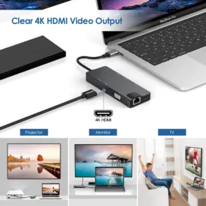 hub usb-c vga hdmi